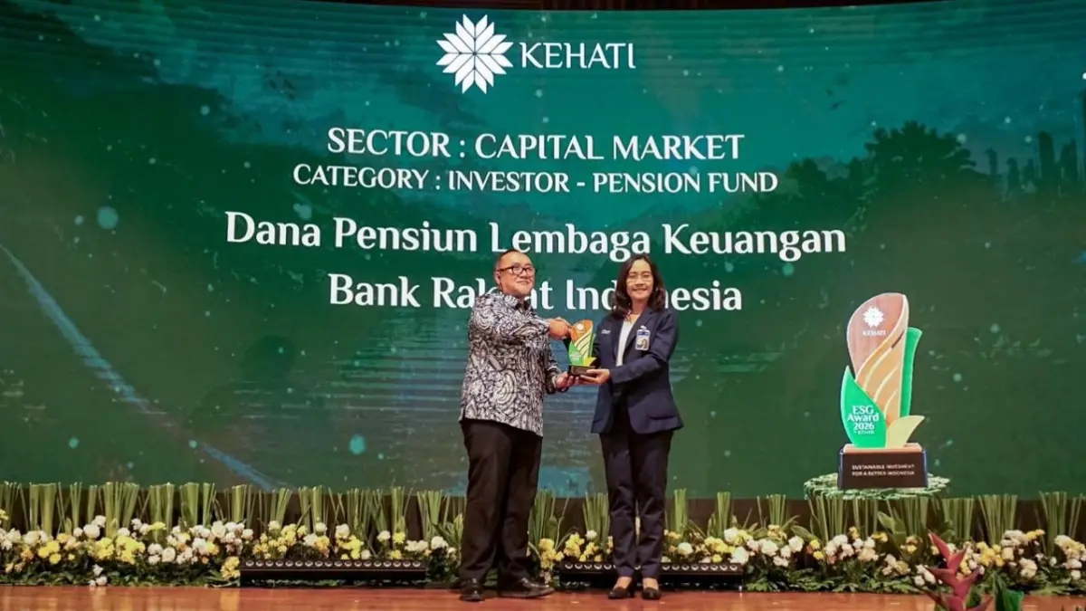 DPLK BRI Sabet Kehati ESG Award 2026. Foto: BRI for Radar Bogor