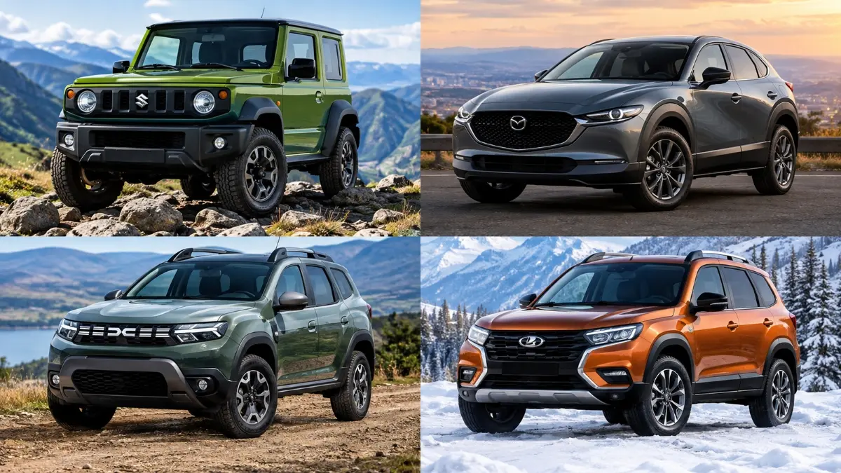 Keempat SUV yang diklaim lebih awet dari SUV Mahal (ilustrasi Gemini AI)