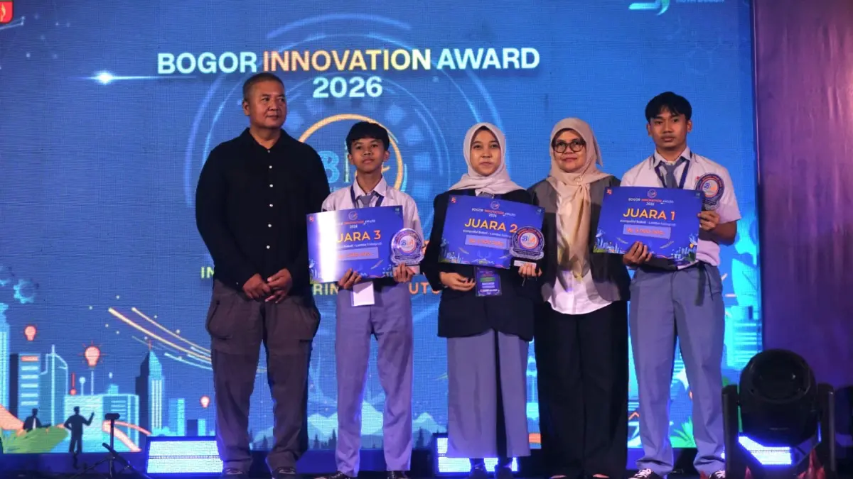 Pemenang Kompetisi Bakat BIA Kota Bogor 2026. Foto: Sofyansyah/Radar Bogor