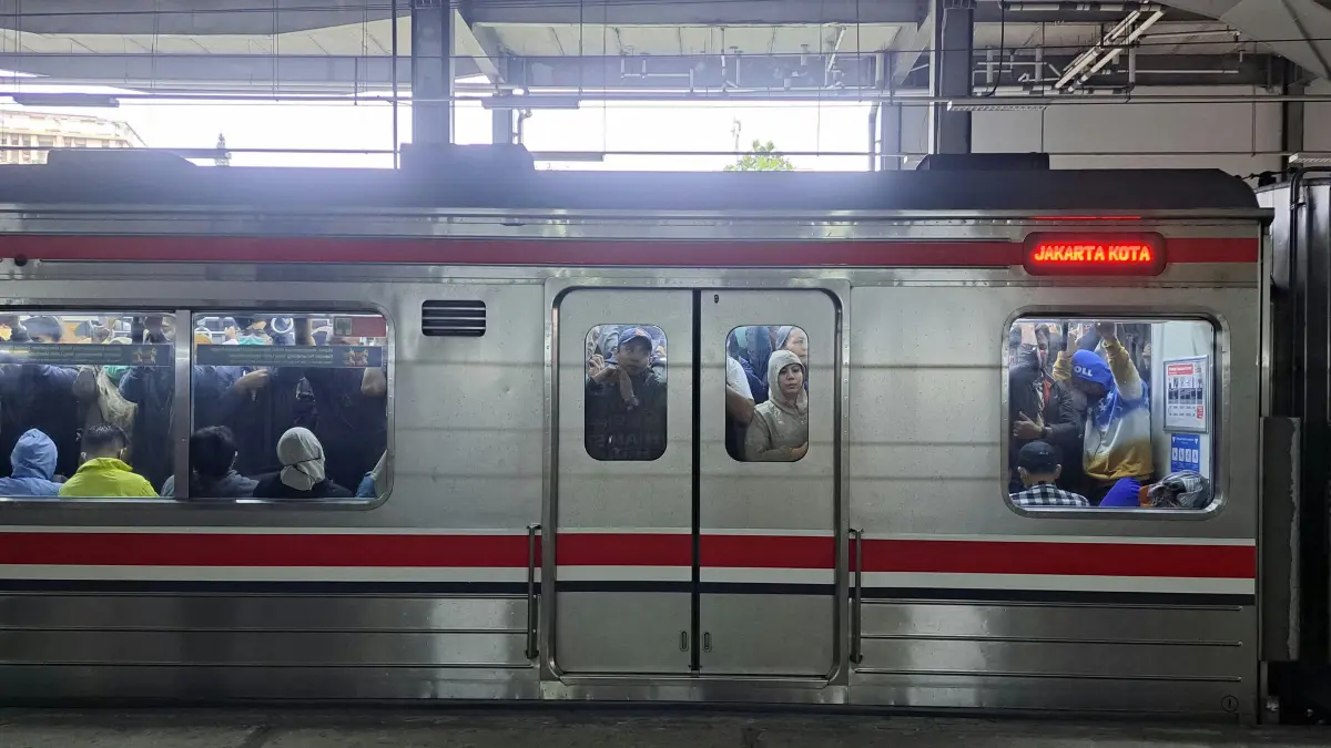 Kepadatan KRL Lintas Bogor. Foto: Fatur/Radar Bogor