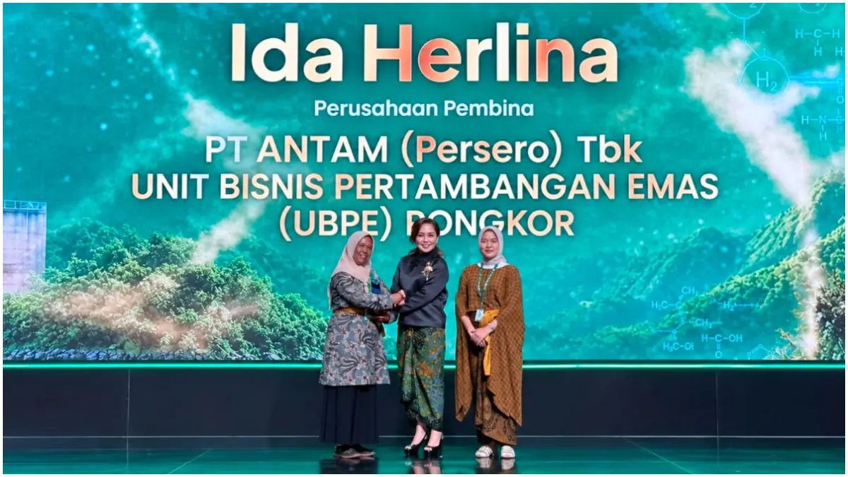 ANTAM berhasil mendapatkan Best Participant Award pada ajang ENSIA 2026.