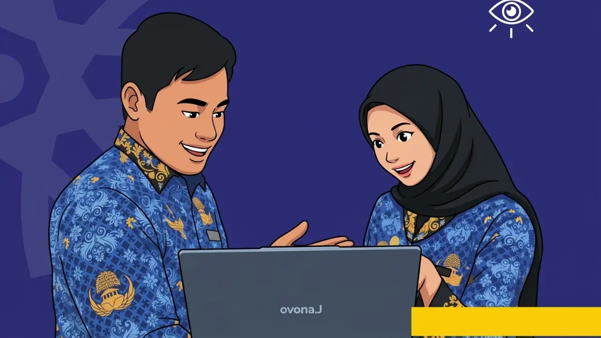 Ilustrasi guru yang masih menanti pencairan TPG Juli-Agustus 2026 (Instagram @uptbknserang)