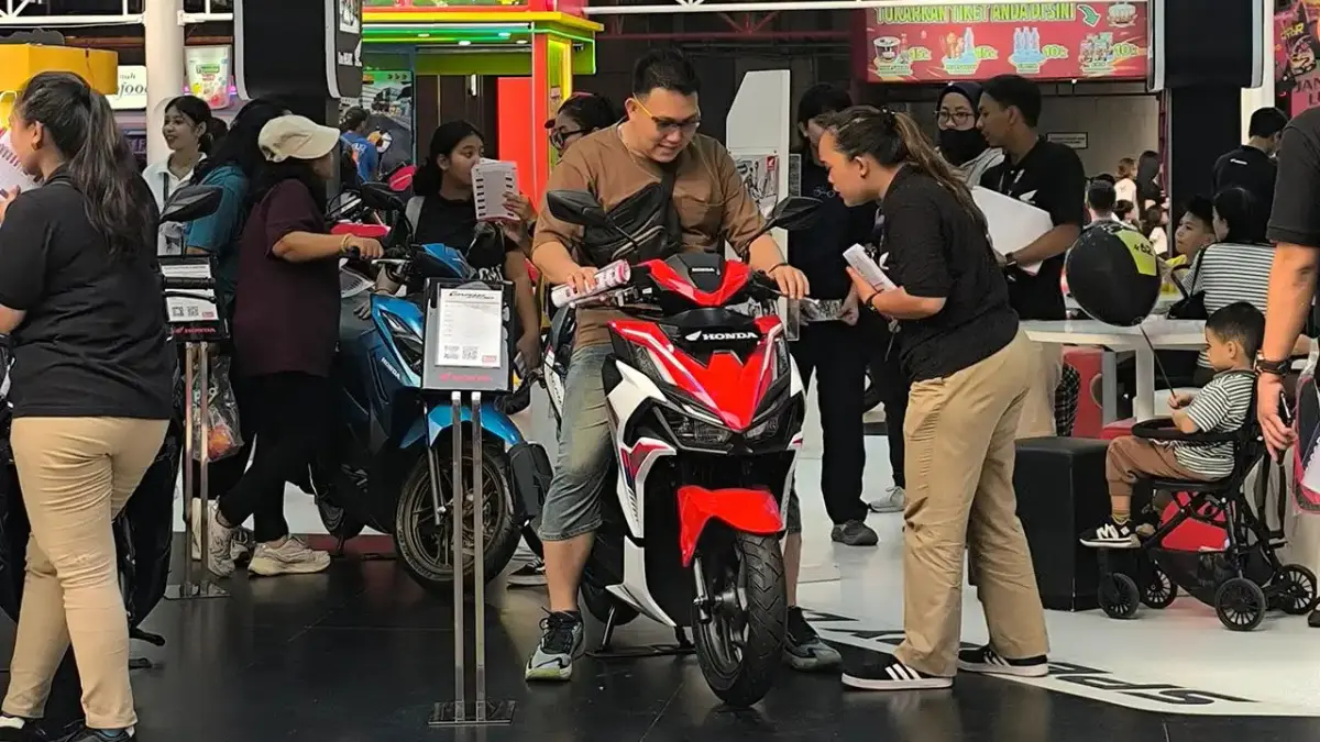 Ilustrasi penjualan motor. Foto: Laman Wahana Honda