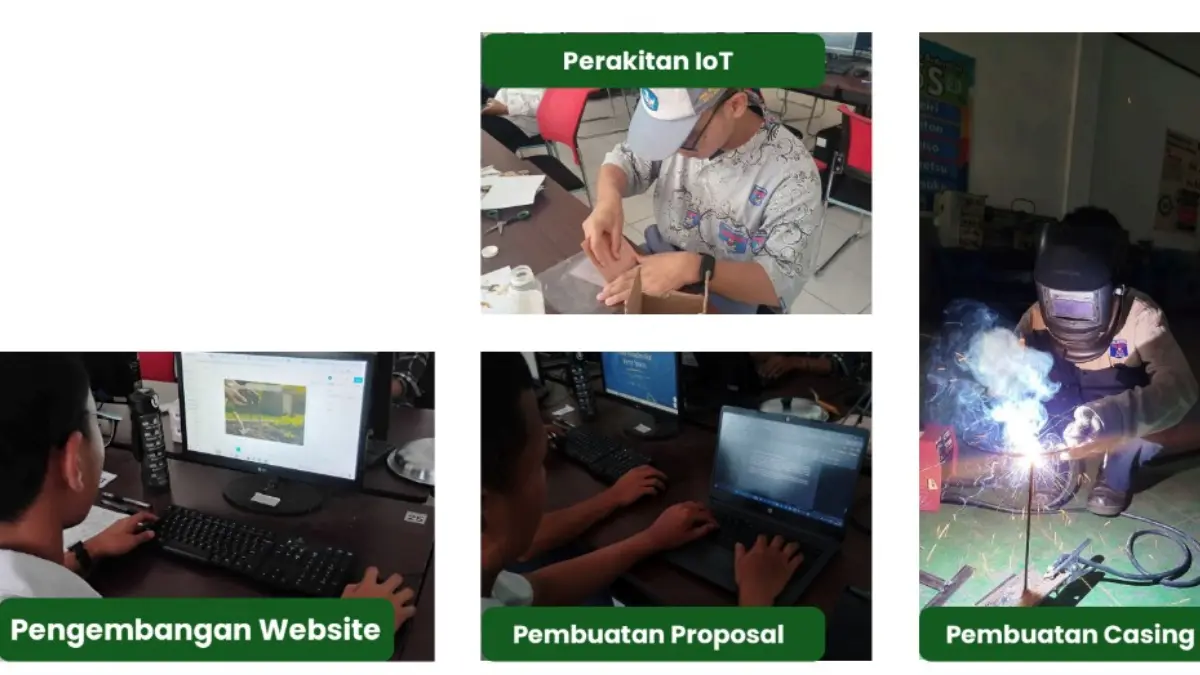INOVASI: Proses pembuatan Kr4batKompos SMKN 4 Bogor.