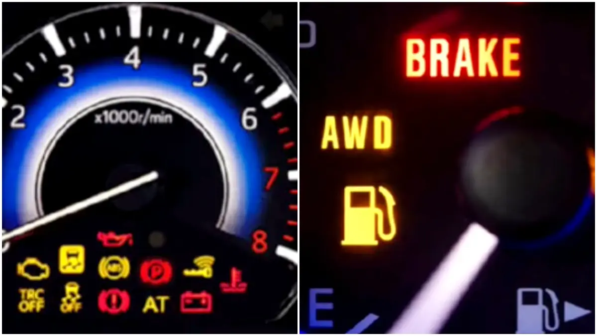 Lampu indikator pada dashboard mobil yang harus selalu diperhatikan. (Foto: Kanal YouTube Tips Otomotif Channel)
