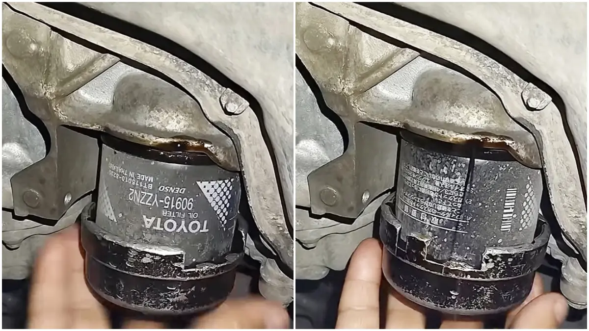 Filter oli mobil yang harus diperhatikan dan tidak boleh diremehkan. (Foto: Kanal YouTube Ngomongin Mobil)