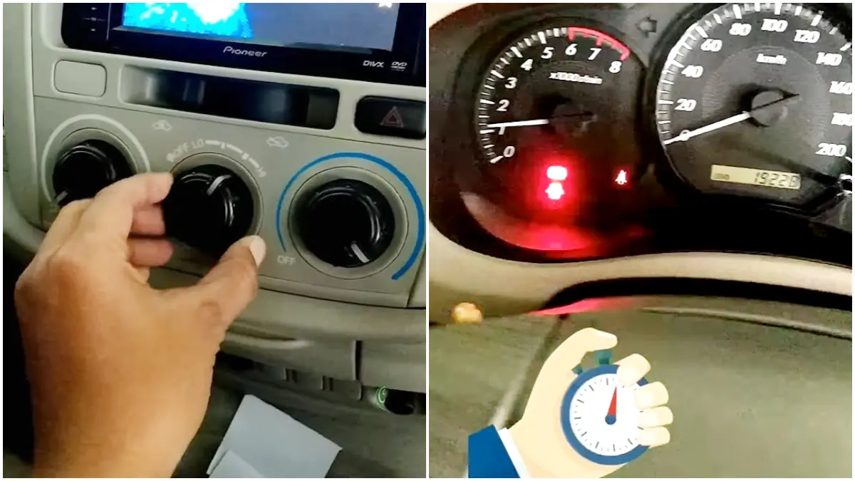 Langkah memanaskan mesin mobil agar selalu awet. (Foto: Kanal YouTube OTO BLAZ)