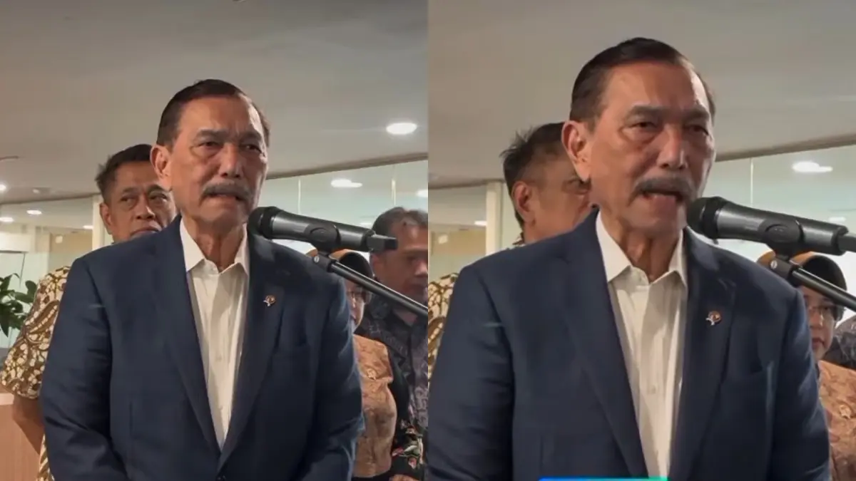 Luhut Binsar Pandjaitan (YouTube Cek Bansos)