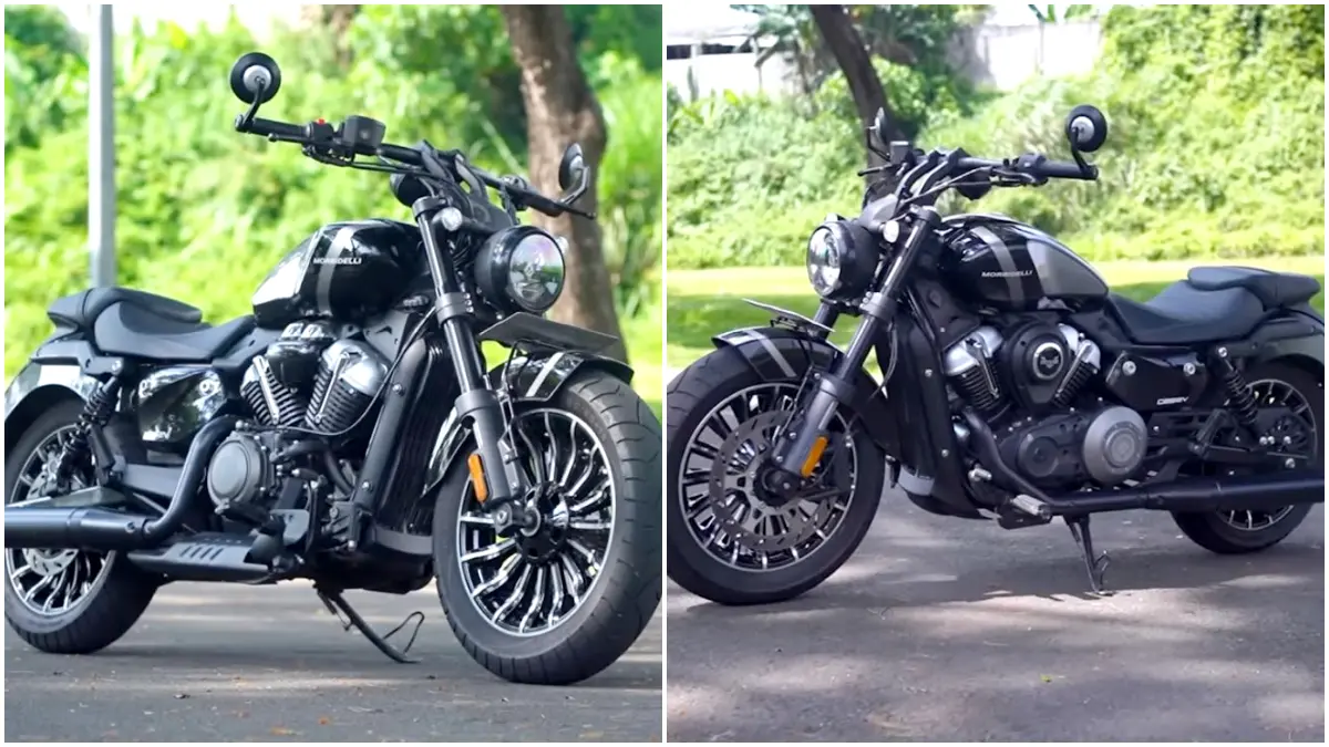 Tampilan Morbidelli C252V. (Foto: Kanal Youtube OTOMOTIF TV)