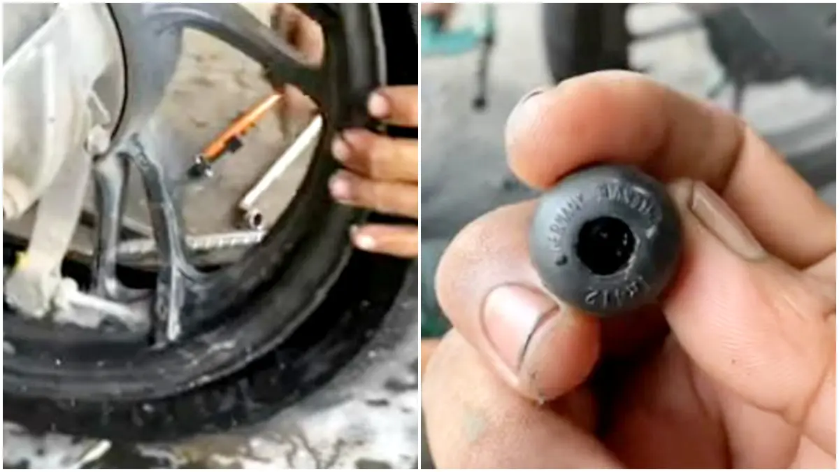 Tutorial mengganti tutup ban tanpa perlu ke bengkel. (Foto : Kanal Youtube @AndreManualtech)