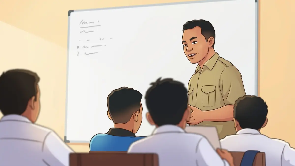 Ilustrasi guru yang menantikan pencairan TPG Juli-Agustus 2026 (YouTube Kemdikdasmen/Diolah dengan Gemini AI)
