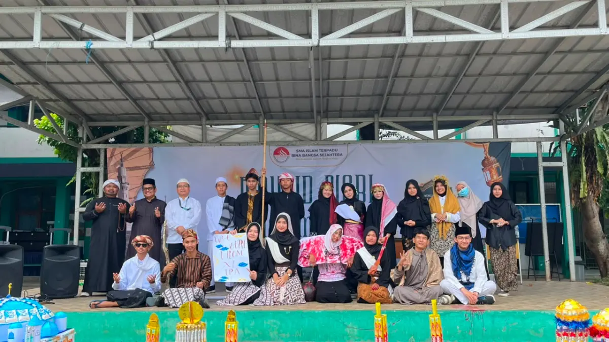 Maulid Nabi di SMAIT BBS Bogor. Foto: SMAIT BBS for Radar Bogor