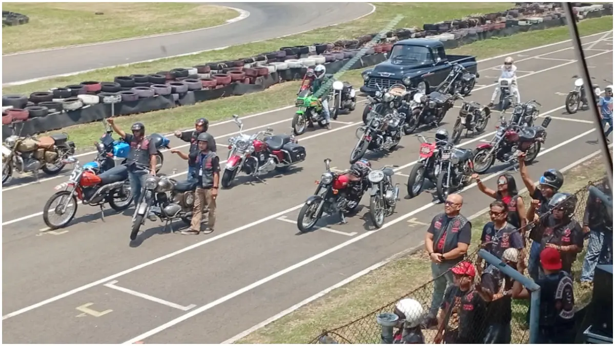 Suasana International Classic Bike Race 2026 di Sentul Bogor,
