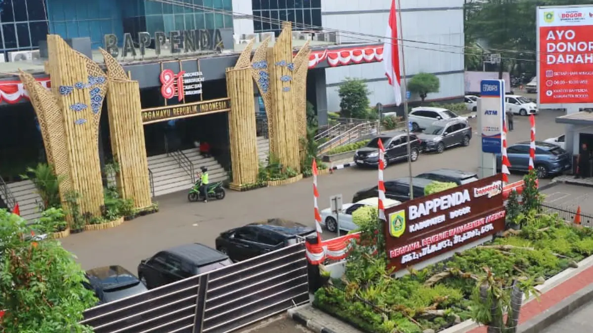 Kantor Bappenda Kabupaten Bogor di Cibinong, Kabupaten Bogor. (Hendi Novian/Radar Bogor)