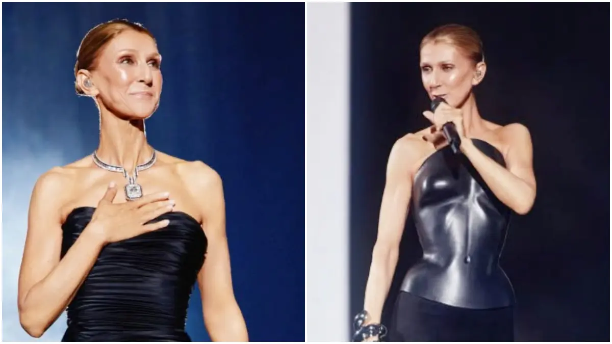 Celine Dion saat tampil di panggung dalam konsernya di Paris, Prancis. (Foto: Instagram @celinedion)