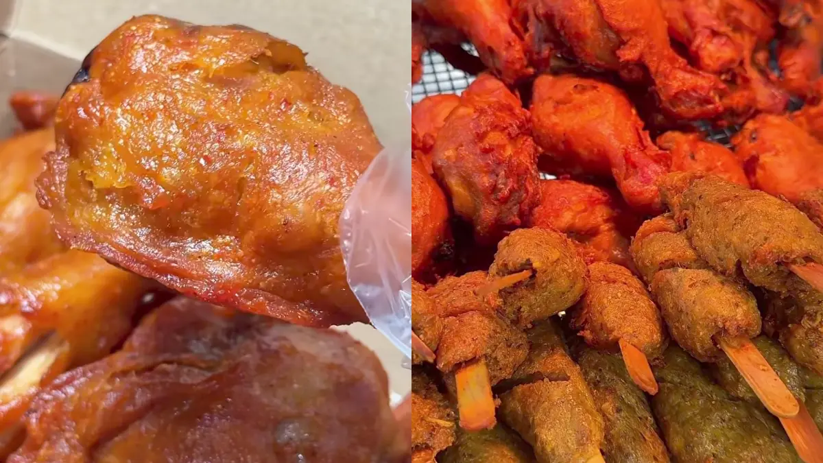 Kuliner ayam goreng terasi (Instagram @separuhakulemak)