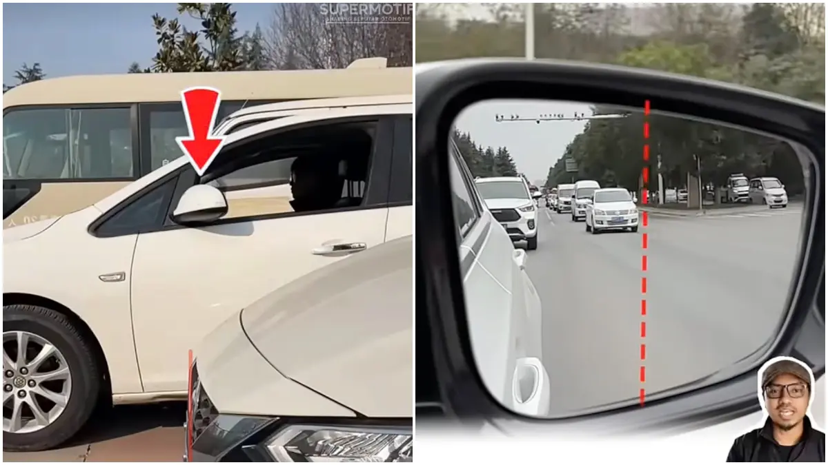 Spion mobil yang bisa dimaksimalkan fungsinya. (Foto: Kanal YouTube SuperMotif)