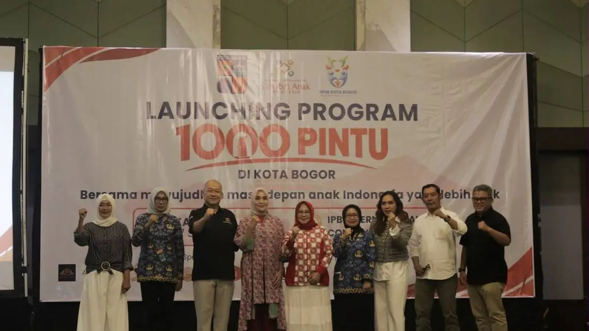 Launching Program 1000 pintu oleh APSAI Kota Bogor. Foto: Raissa/Magang Radar Bogor
