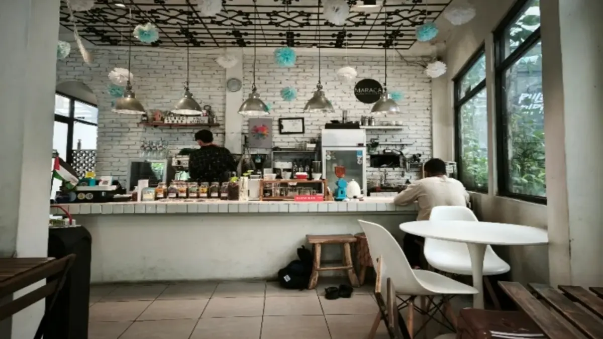 Maraca Books and Coffee, salah satu cafe murah di Bogor. (Google Maps)