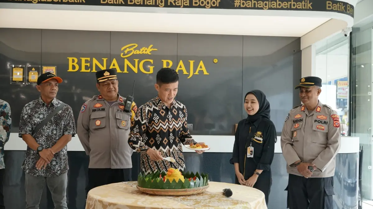 Peresmian Gerai Batik Benang Raja di Jalan Raya Tajur, Kota Bogor