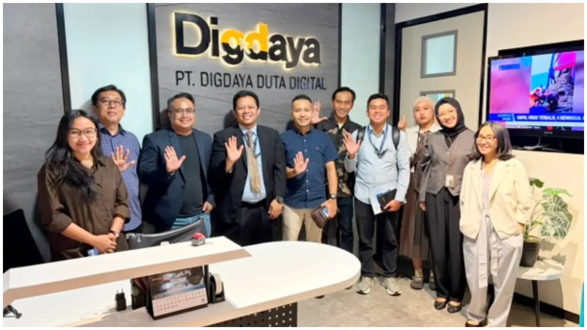 SMK Budi Luhur Tangerang saat audensi dengan CBN dan Digdaya.