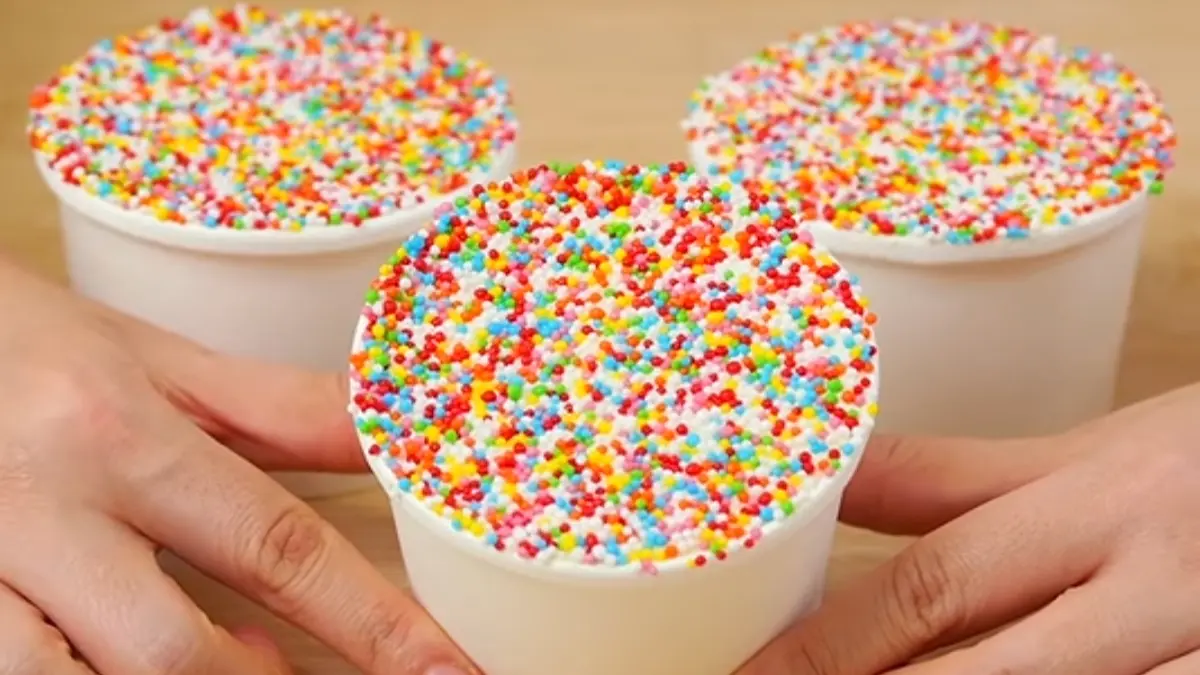 Dessert viral Dots Cake (YouTube Luvita Ho)
