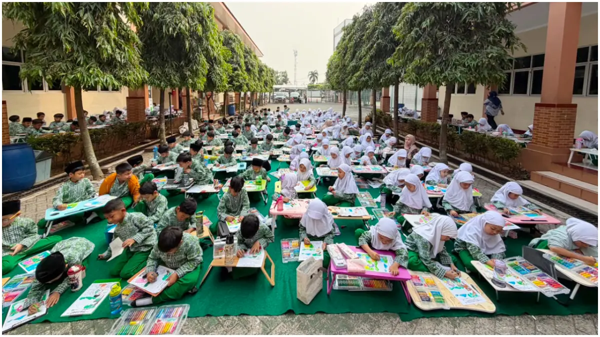 Kegiatan School Contest di SD Al-Azhar Syifa Budi Cibinong.