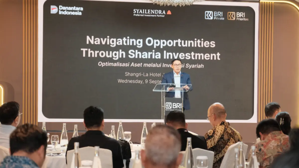 BRI bersama PT Syailendra Capital menggelar Sharia Wealth Forum 2026 bertajuk Navigating Opportunities Through Sharia Investment. (Dok. BRI)