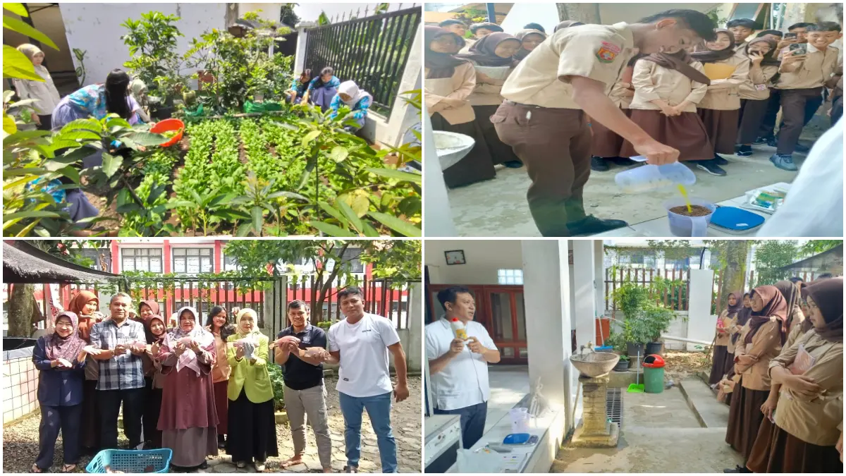 Kegiatan Kokulikuler di SMAN 4 Kota Bogor.