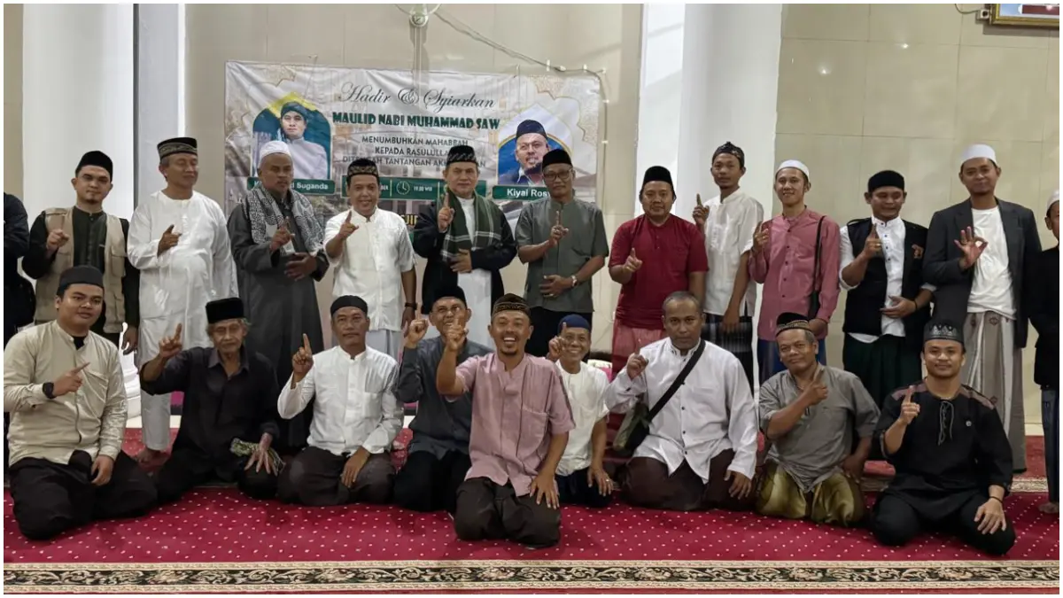 Masjid Al-Ihsan Babakan, Kecamatan Bogor Tengah Kota Bogor, mengadakan Maulid Nabi Muhammad SAW.