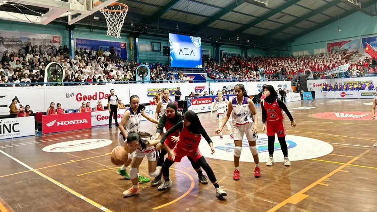 Pertandingan Final Party Honda DBL with Kopi Good Day 2026 West Java-West, Senin, 21 September 2026. (Fauzan/Radar Bogor)