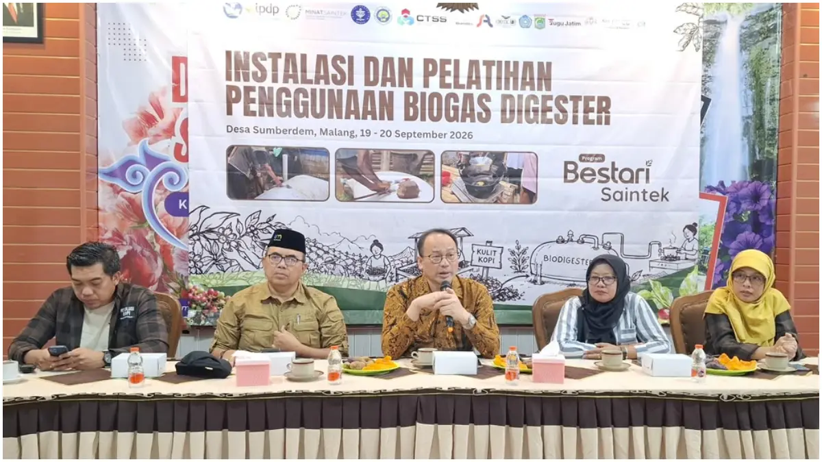 Tim penelitian IPB University saat melakukan pelatihan di Malang. (Foto : IPB for Radar Bogor)