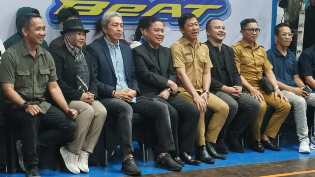 Wali Kota Bogor Dedie A Rachim menyaksikan  Final Party Honda DBL with Kopi Good Day 2026 West Java-West Senin, 21 September 2026. (Sofiansyah/Radar Bogor)