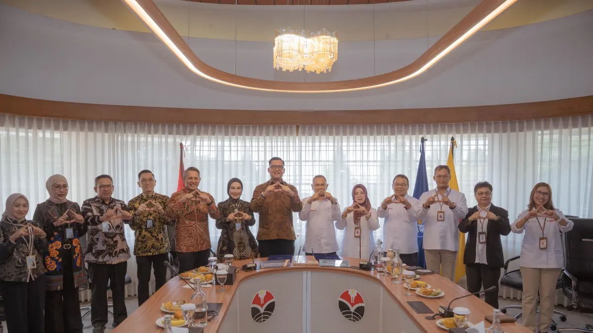 bank bjb dan Universitas Pendidikan Indonesia (UPI) lakukan penandatanganan MoU.