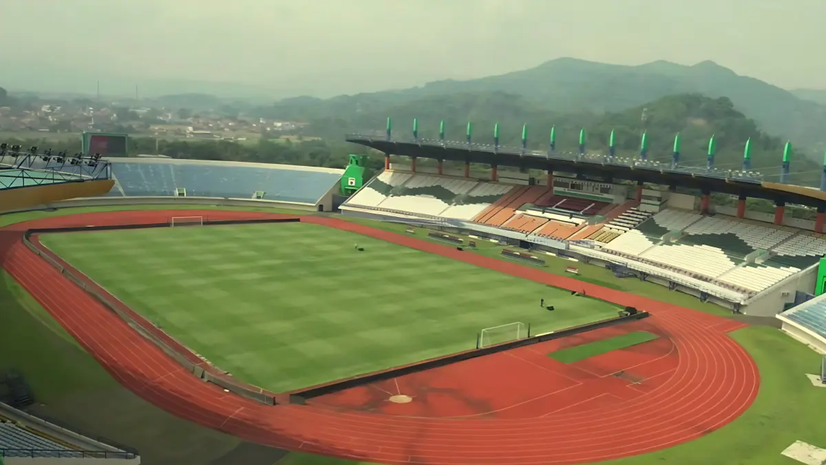 Stadion Si Jalak Harupat, Bandung.