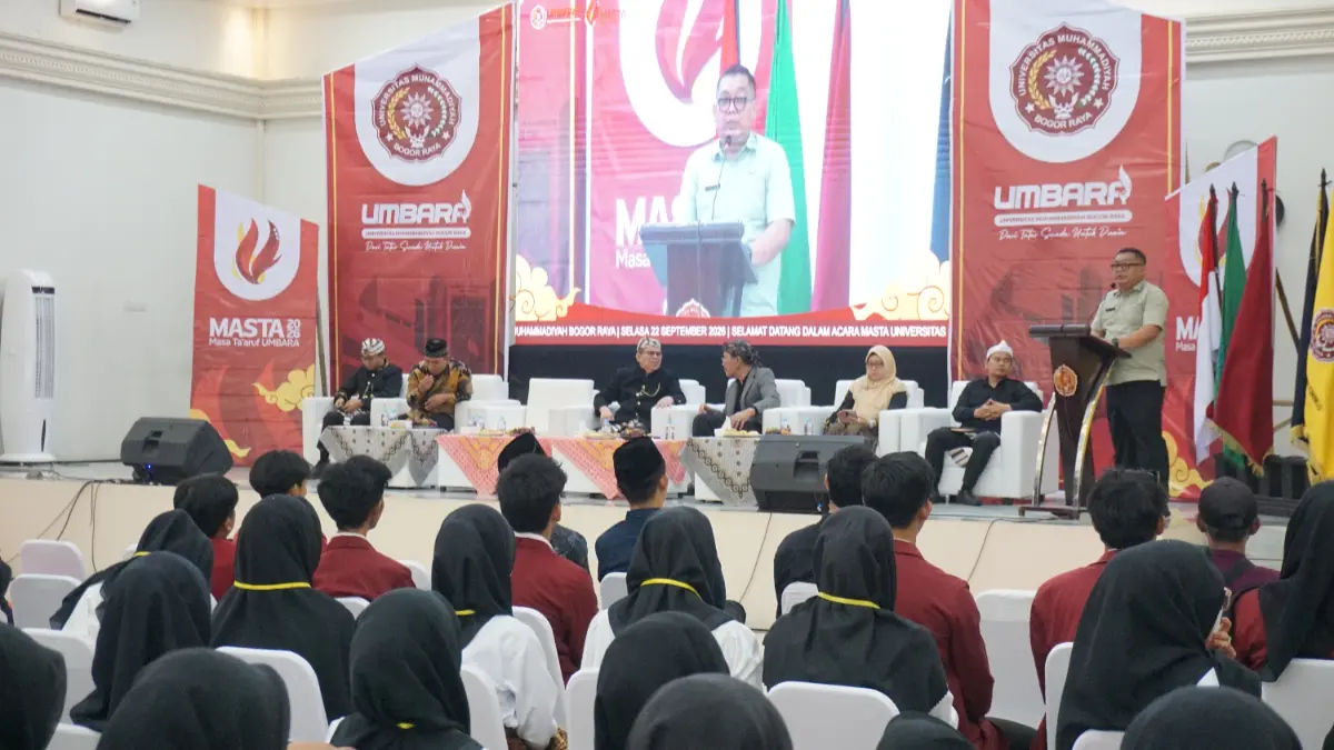 Umbara Award diberikan kepada Bupati Bogor Rudy Susmanto, Selasa 22 September 2026.
