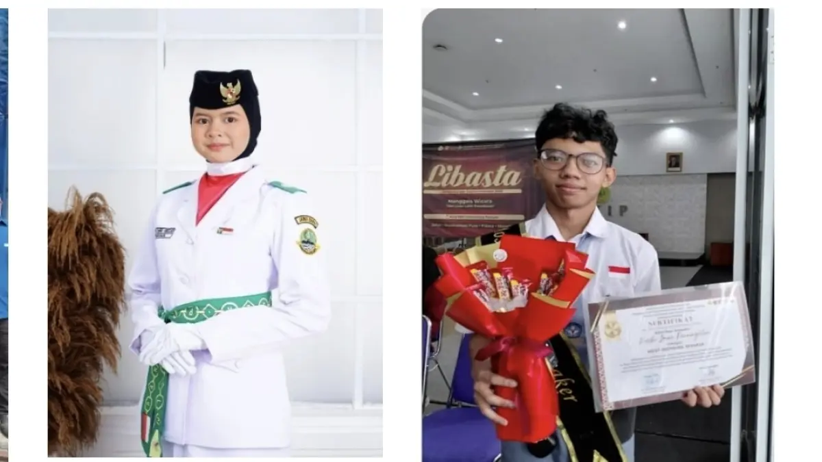 Beberapa pelajar SMAN 4 Kota Bogor yang berprestasi. Foto: SMAN 4 Kota Bogor