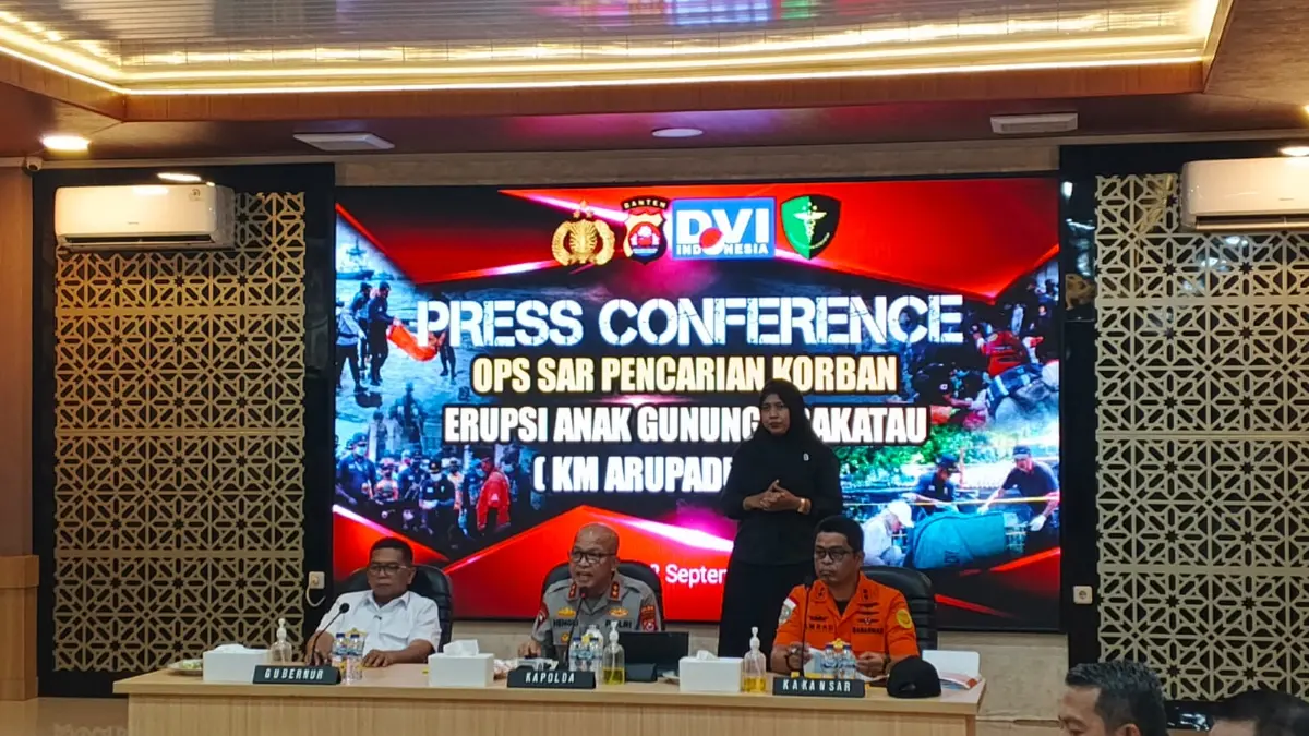 Konferensi pers Penemuan jasad Anak Buah Kapal (ABK) Arupadhatu I. Foto: Dok PFI for Radar Bogor