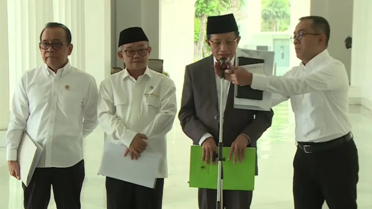 Menteri Agama, Nasaruddin Umar menjelaskan tentang Ditjen Pesantren.