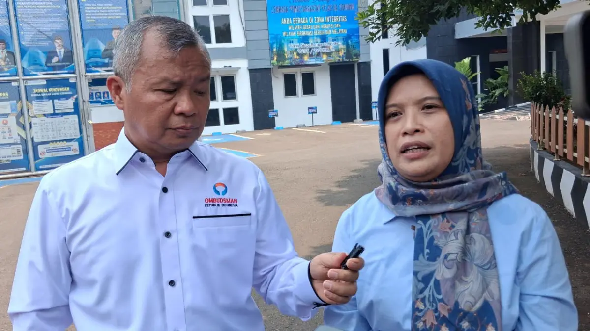 Ombudsman saat melakukan sidak di Lapas Kelas IIA Cibinong, Kabupaten Bogor, Rabu, 23 September 2026. Foto: Muhammad Ali/Radar Bogor