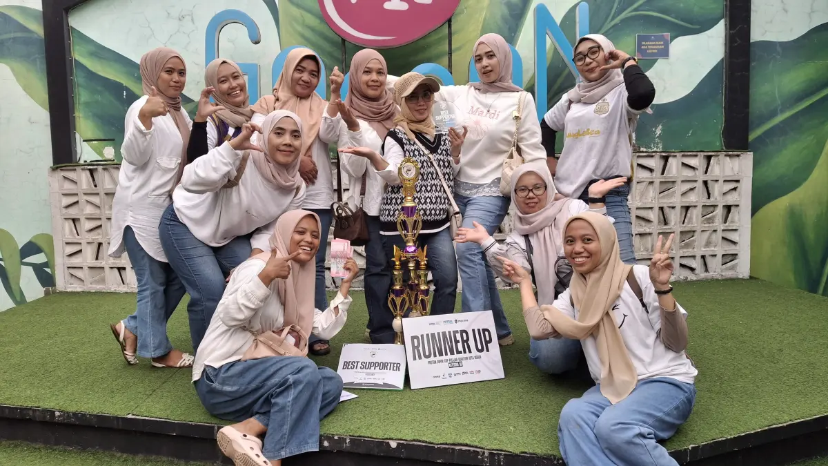 Para pendukung Tim Futsal SDN Cimanggu