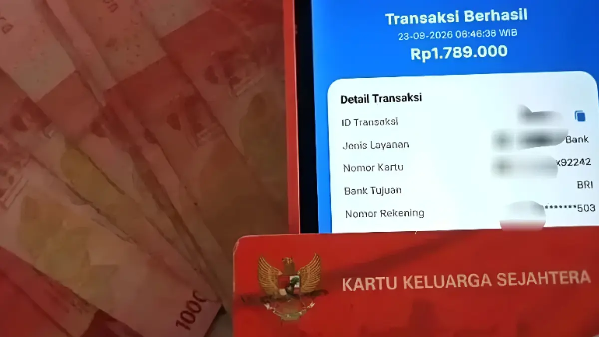 Bukti bansos cair (YouTube Arfan Saputra Channel)
