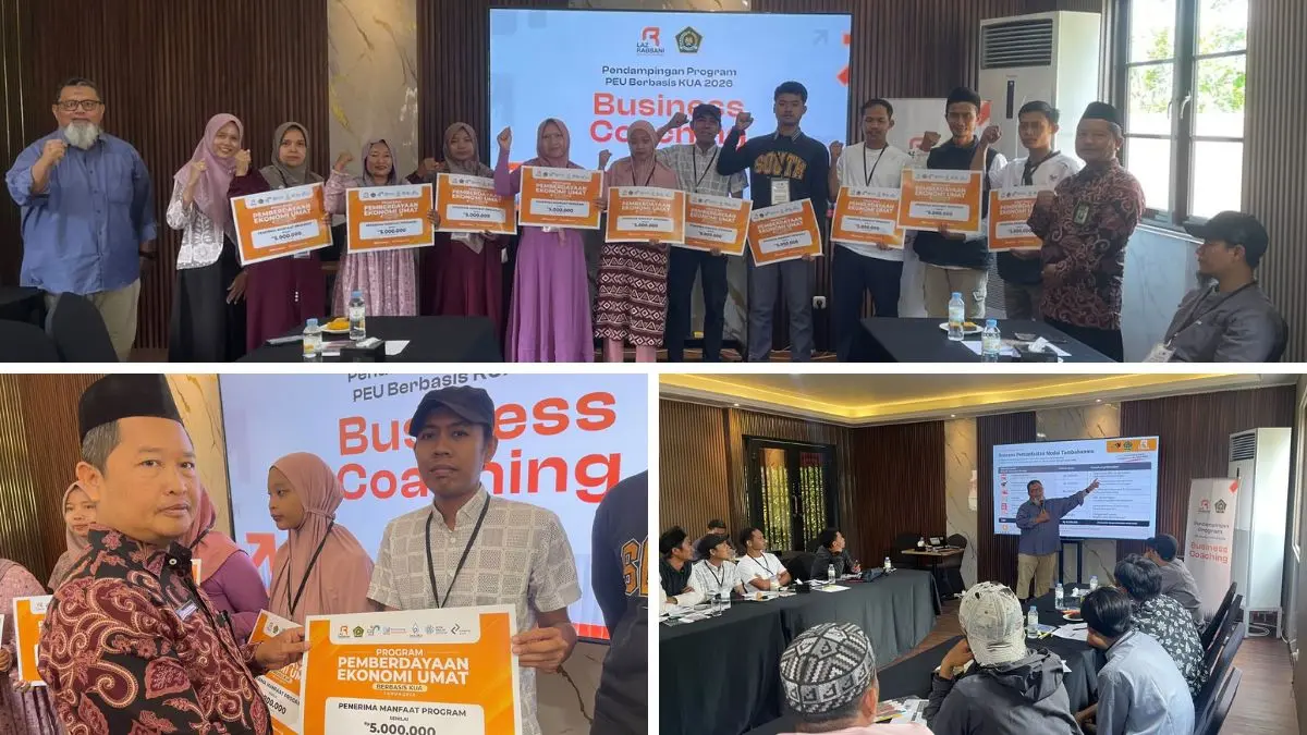 Business Coaching bagi pelaku UMKM dari KUA Kecamatan Cariu.
