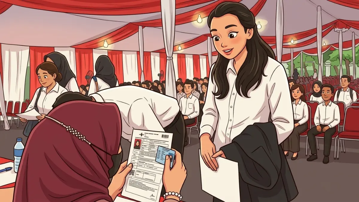 Ilustrasi pelaksanaan seleksi CPNS guru (menpan.go.id/Diolah dengan Gemini AI)