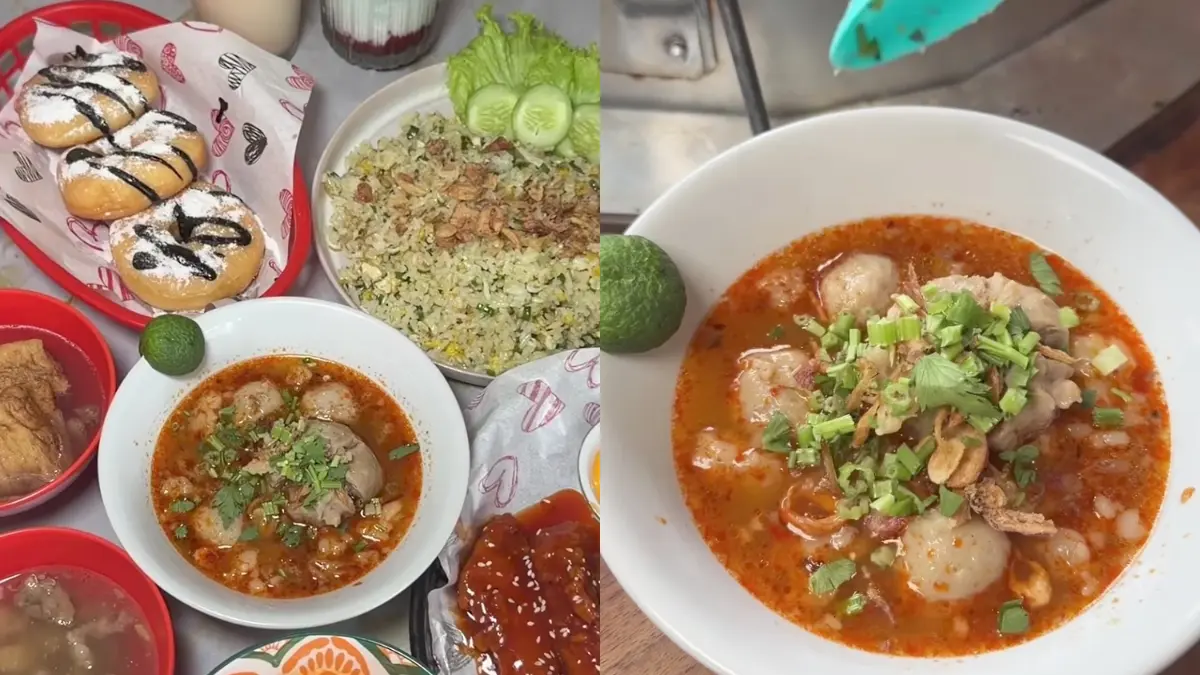 Kuliner di Bakso Ngapak Mas Yanto Bogor (Instagram @jajanbarengnovi)