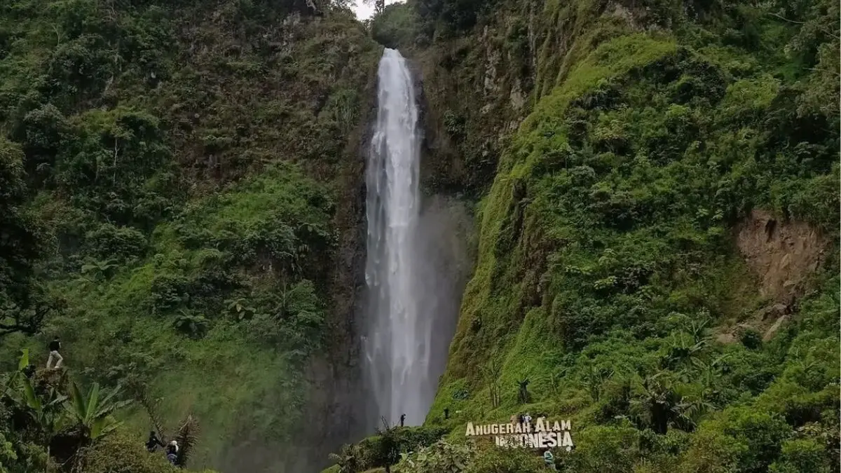Curug Citambur, air terjun tertinggi di Jawa Barat (Instagram @curugcitambur)
