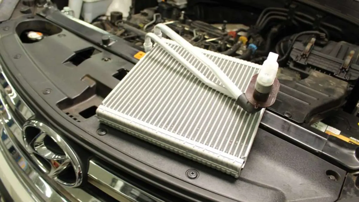 Ilustrasi evaporator AC mobil. Foto: Hyundai