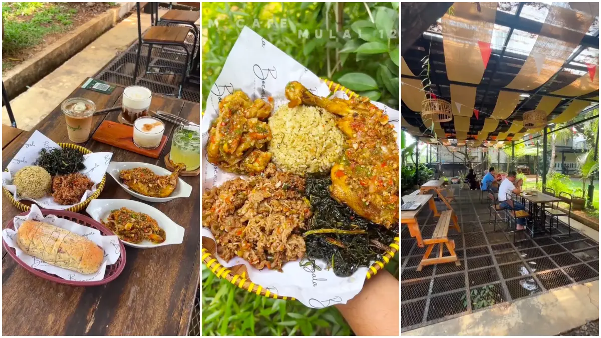 Boemi Sagala yang punya Nasi Mercon serba pedas, harganya mulai dari 12 ribuan aja. (Foto: insgatram @liamaulidaaa)