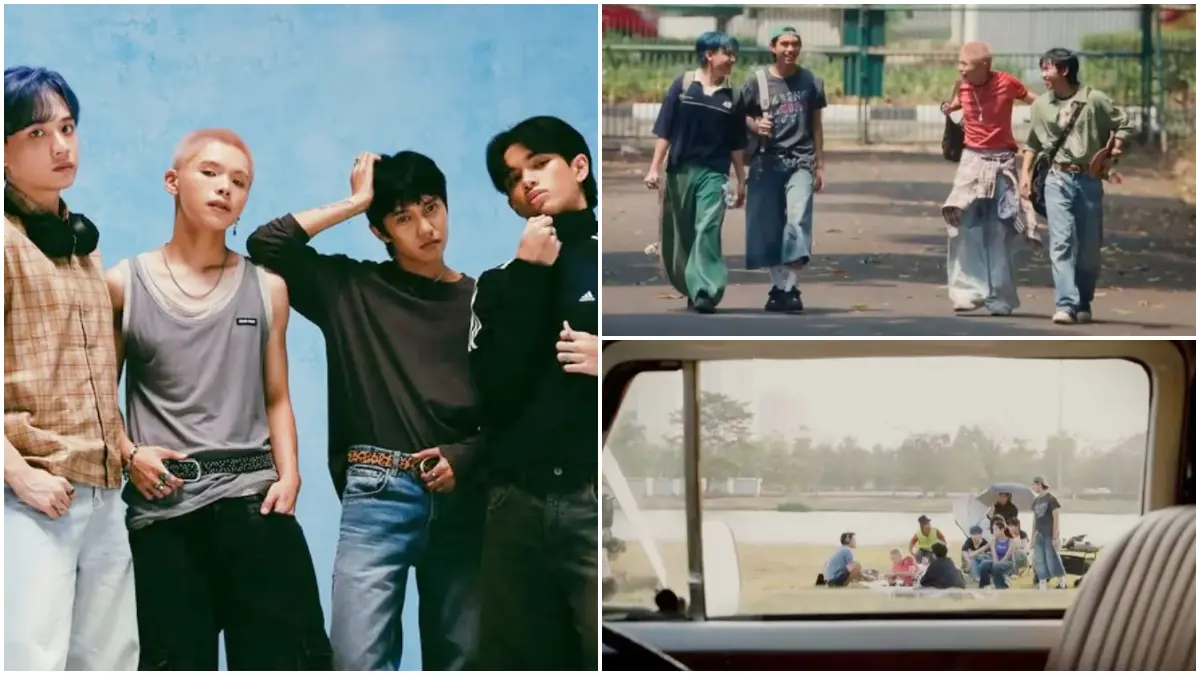 Boy group Indonesia SEEN memulai debutnya dengan dua lagu, Up Up Up dan Morning Boy. (Foto: Tiktok @updateseenbyseen)
