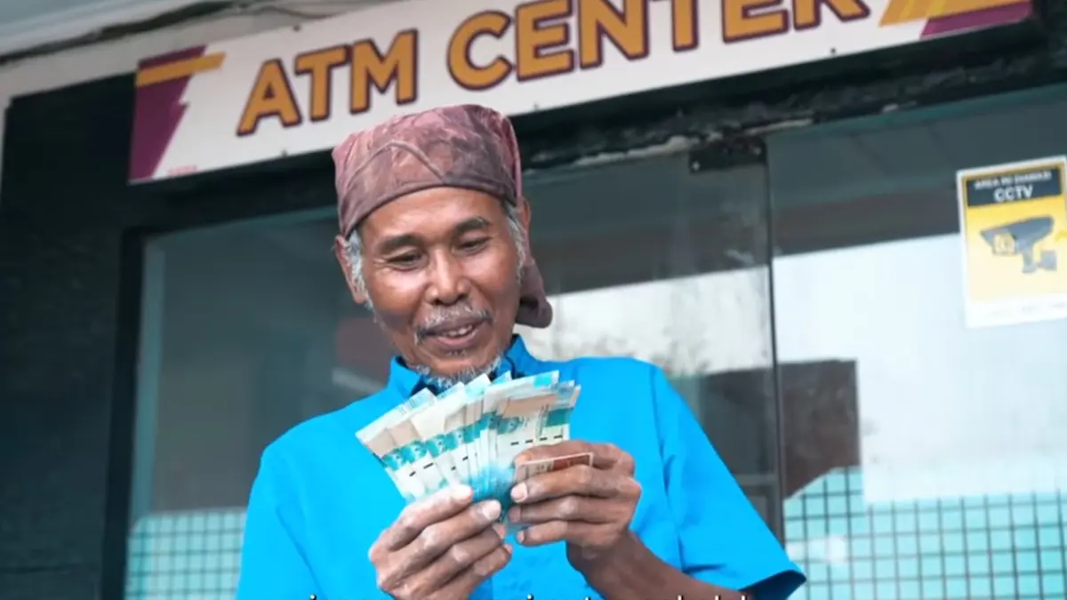Ilustrasi KPM bansos (YouTube Kemensos RI)